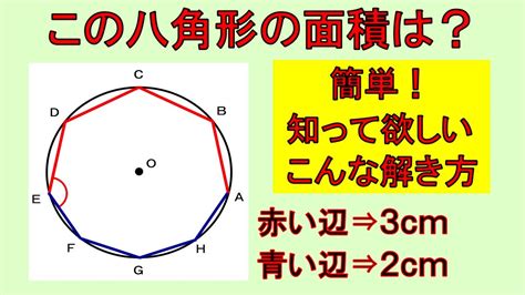 八角形 面積|八角形の周囲と面積を計算する方法